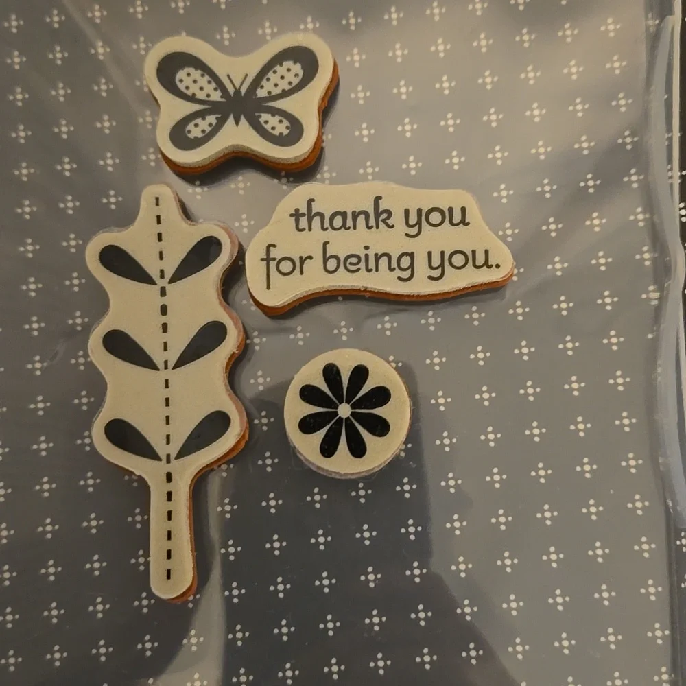 Stampin Up Bold Blossom Rubber Stamp